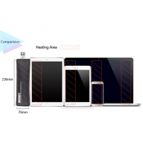 JAKEMY opwarmtas voor het verwijderen van de lijm op Apple-apparaat