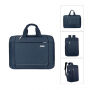 Luxe tas / rugzak voor iPad / MacBook tot 17" - donkerblauw