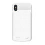 BASEUS-batterijdeksel 3500mAh iPhone X - wit