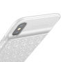 BASEUS-batterijdeksel 3500mAh iPhone X - wit