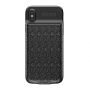 BASEUS-batterijdeksel 3500mAh iPhone X - zwart