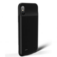 USAMS batterijdeksel 3200mAh voor iPhone X - zwart
