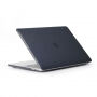 ENKAY 2in1 beschermhoes met ultradunne EU-toetsenbordcover voor MacBook Pro 15" (A1707 / A1990) - zwart