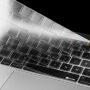 ENKAY 2in1 beschermhoes met ultradunne EU-toetsenbordcover voor MacBook Pro 15" (A1707 / A1990) - zwart