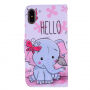 Flipcase voor iPhone XS/iPhone X X - olifant