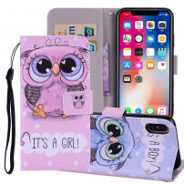 Flipcase voor iPhone XS Max. - steenuil
