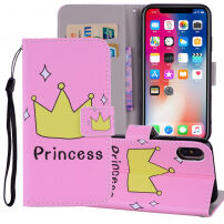 Flipcase voor iPhone XS Max. - prinses