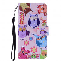 Flipcase voor iPhone XS Max. - uilen