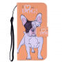 Flipcase voor iPhone XS Max. - kleine bulldog