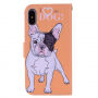 Flipcase voor iPhone XS Max. - kleine bulldog