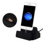 Oplaad- en docking magnetisch station voor iPhone - zwart