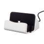 Oplaad- en docking magnetisch station voor iPhone - zilver