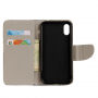 Flipcase voor iPhone XS/iPhone X X - Rustig en glinsterend houden