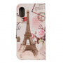 Flipcase voor iPhone XS/iPhone X X - Eiffeltoren