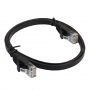 Ethernet CAT-6 RJ45 kabel voor MacBook - 1 m - zwart