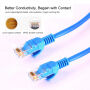 Ethernet CAT-5 RJ45-kabel voor MacBook - 3 m - blauw