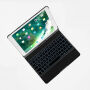Draaikoffer met toetsenbord voor iPad 9,7" (2017/2018) / Pro 9,7" / Air 1 / 2 - zwart