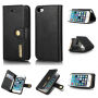 2in1 afneembare koffer voor iPhone 5 / 5S / SE (2016) - zwart