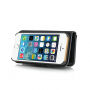2in1 afneembare koffer voor iPhone 5 / 5S / SE (2016) - zwart