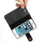 2in1 afneembare koffer voor iPhone 5 / 5S / SE (2016) - zwart