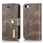 2in1 afneembare koffer voor iPhone 5 / 5S / SE (2016) - bruin