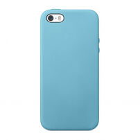 Elegante hoes voor Apple iPhone 5 / 5S / SE (2016) - lichtblauw