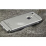 IPAKY elegante hoes voor iPhone 5 / 5S / SE (2016) - zilver