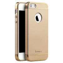 IPAKY elegante hoes voor iPhone 5 / 5S / SE (2016) - goud
