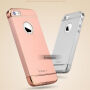IPAKY elegante hoes voor iPhone 5 / 5S / SE (2016) - roze-goud