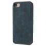 Flip vintage koffer voor iPhone 7/8 - blauw