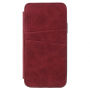Flip vintage koffer voor iPhone XS/iPhone X X - rood