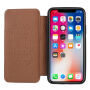 Flip vintage koffer voor iPhone XS/iPhone X X - rood
