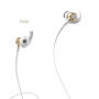 BASEUS sport draadloze BASEUS-hoofdtelefoon - wit - goud