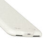 BASEUS ontwerp deksel met batterij 5000mAh voor Apple iPhone 7 / 8 - romig