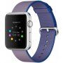 Geweven nylon band voor Apple Watch Ultra 49mm / 46mm / 45mm / 44mm / 42mm - koningsblauw