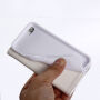 Flipcase voor iPhone 5 / 5S / SE (2016) - wit marmer