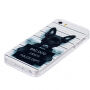 Beschermhoes van zacht kunststof voor de bescherming van iPhone SE (2016) / 5S / 5S / 5 - stoute hond