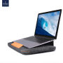 Multifunctionele draagkoffer met standaard voor MacBook 12" - grauw