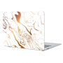 Matte hoes voor MacBook Air 13" (A1237 / A1304  / A1369 / A1466) - wit-goud