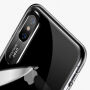 TOTUDESIGN doorzichtige afdekking met camerabescherming voor iPhone XS Max.