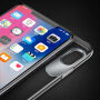 TOTUDESIGN doorzichtige afdekking met camerabescherming voor iPhone XS Max.