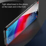 BASEUS gehard glas voor de voor- en achterzijde van de ramen voor iPhone XS Max.