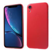 Ultra-dunne kunststof hoes voor iPhone XR - rood