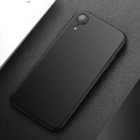 CAFELE ultradunne hoes voor iPhone XR - zwart