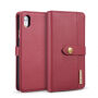 2in1 afneembare koffer voor iPhone voor iPhone XR - rood