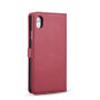 2in1 afneembare koffer voor iPhone voor iPhone XR - rood