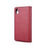 2in1 afneembare koffer voor iPhone voor iPhone XR - rood