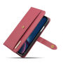2in1 afneembare koffer voor iPhone voor iPhone XR - rood