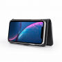 2in1 afneembare koffer voor iPhone voor iPhone XR - zwart