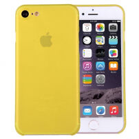 Super lichtgewicht dunne hoes voor Apple iPhone 8/7 - geel